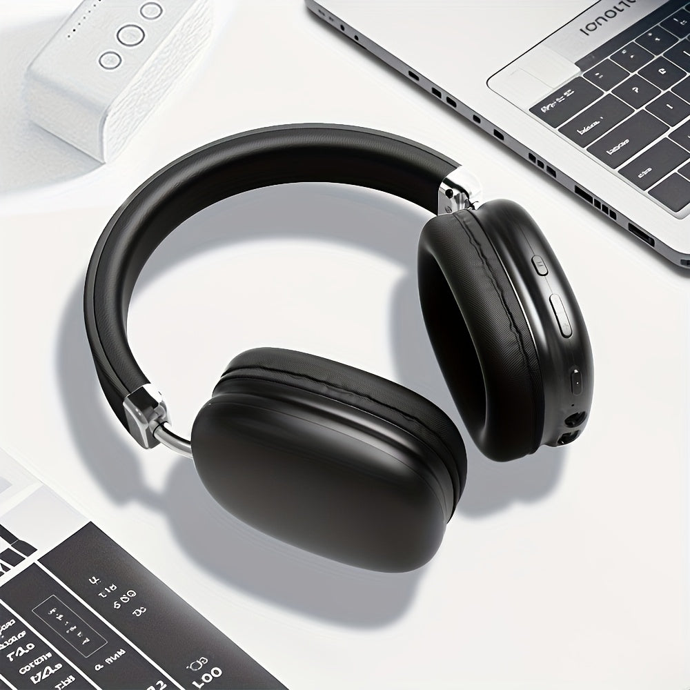 Bluetooth Headphones With A Microphone Offers A 40-hour Playback Time. Air