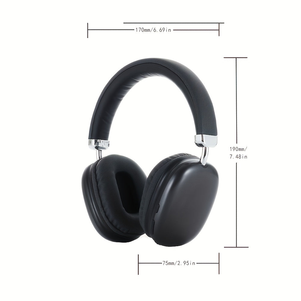 Bluetooth Headphones With A Microphone Offers A 40-hour Playback Time. Air
