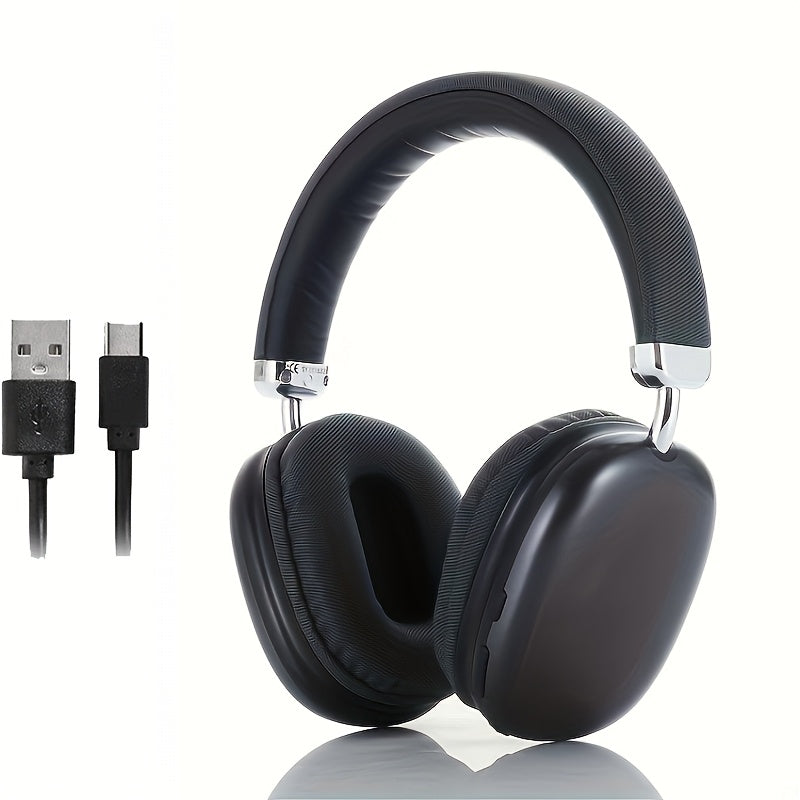 Bluetooth Headphones With A Microphone Offers A 40-hour Playback Time. Air